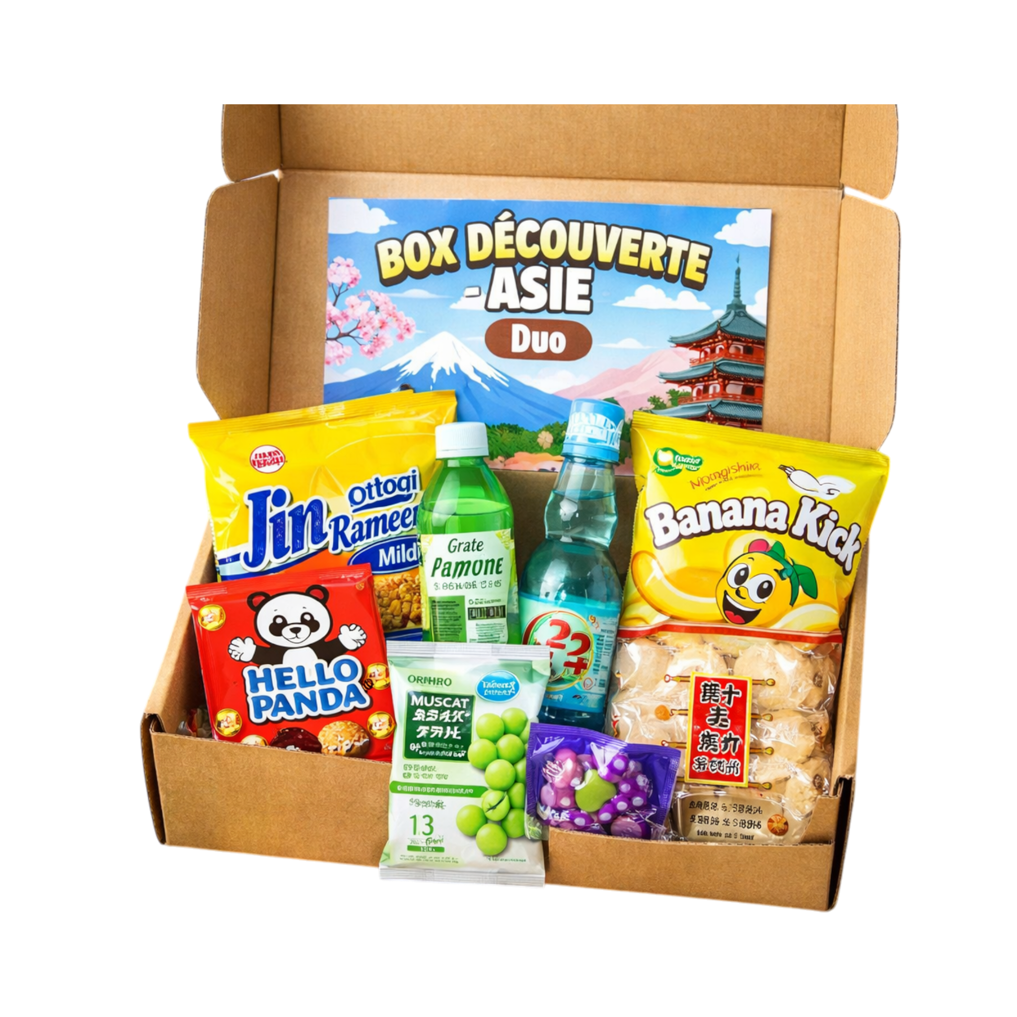 Box Découverte Asie – Duo