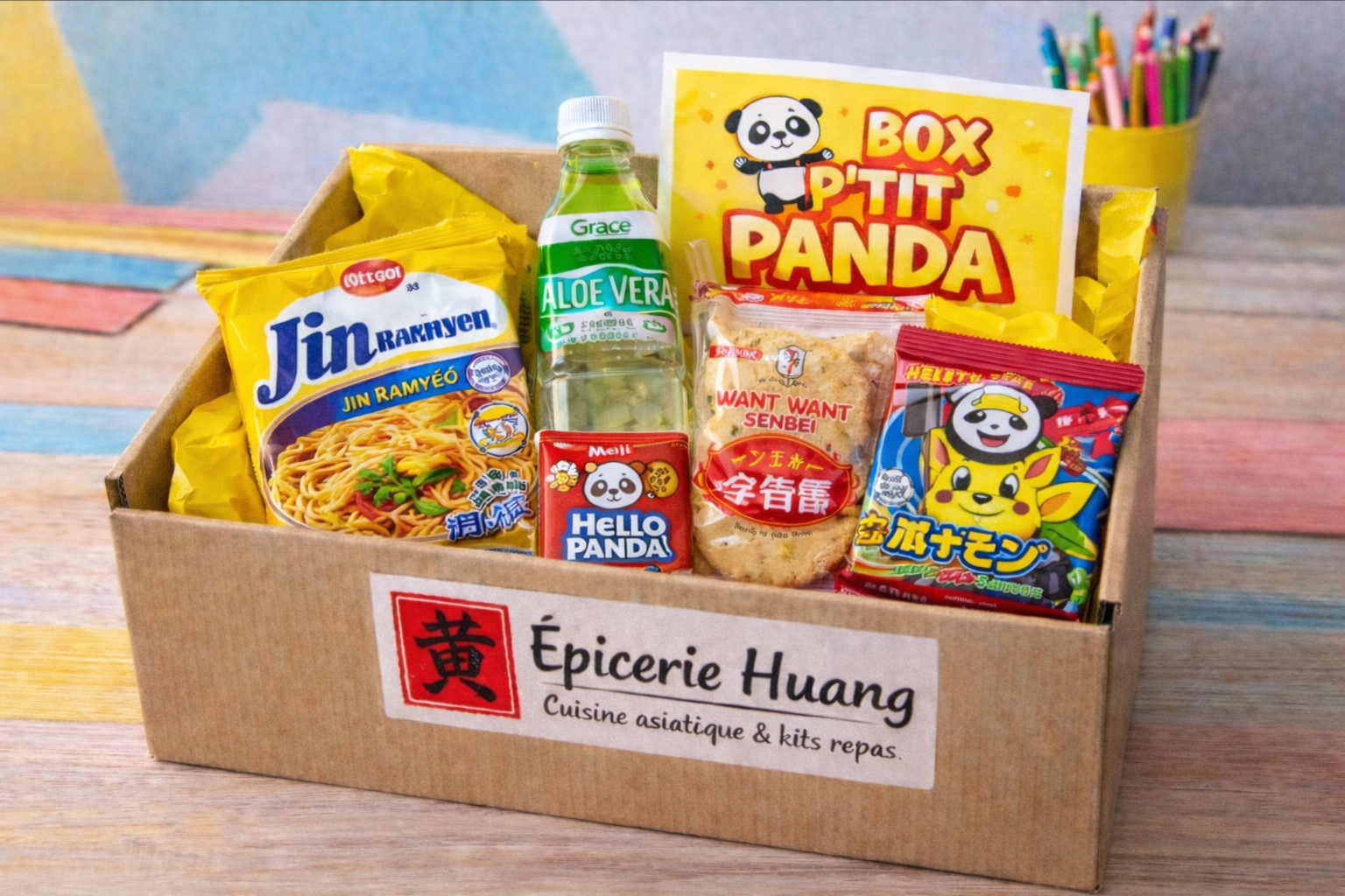 Box "P'tit Panda" – Le Menu Enfant Découverte