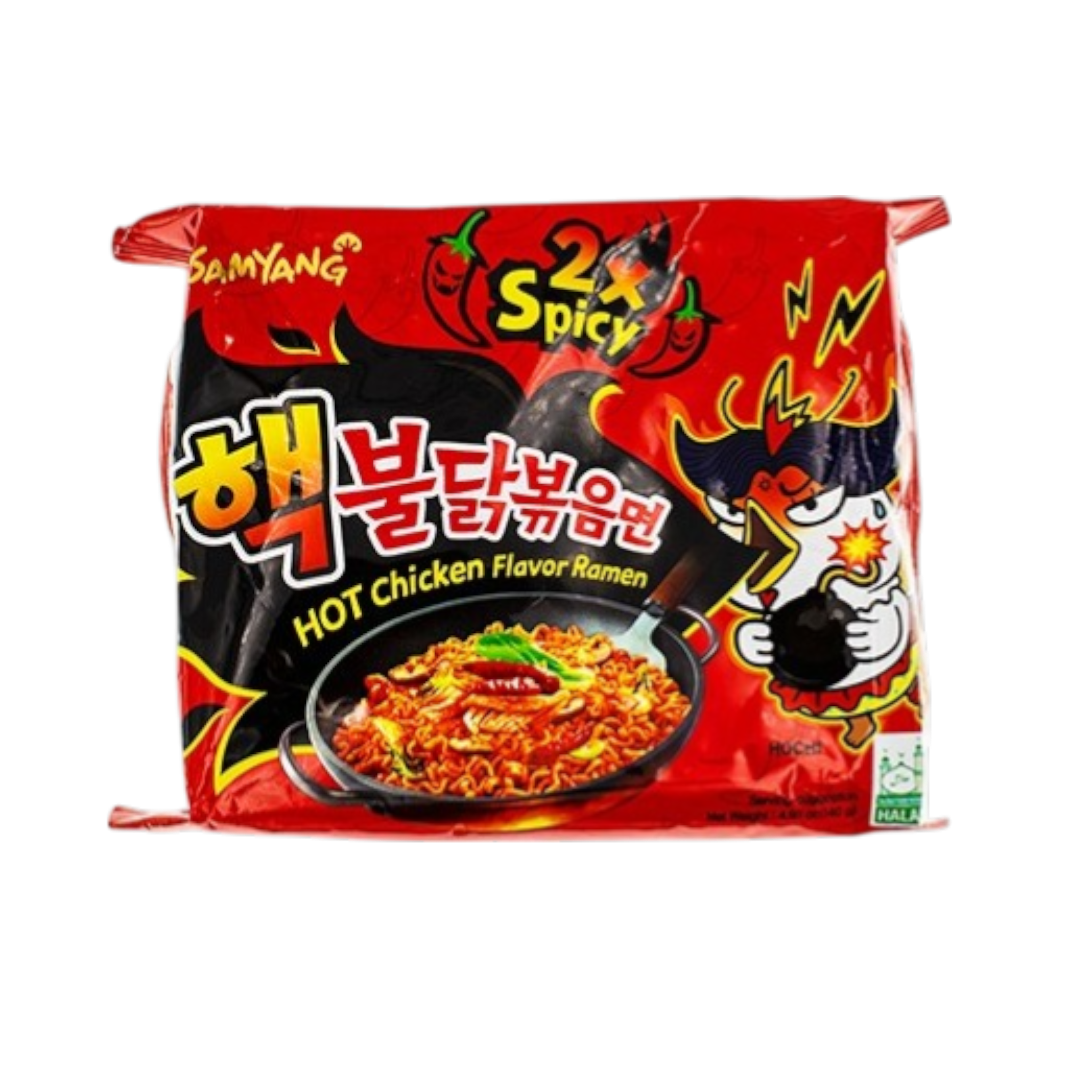 Nouilles Épicées Buldak 2x Spicy Samyang – 140 g