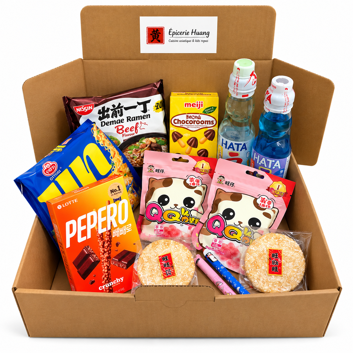 Box Mini Explorateurs d'Asie – Le repas des enfants, sans prise de tête !