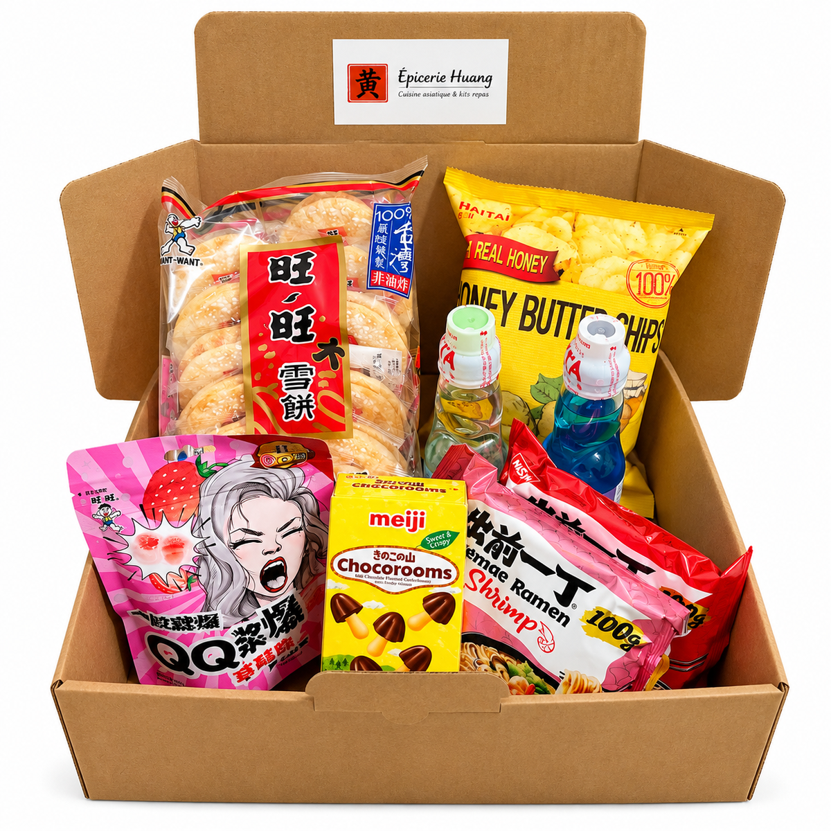 Box Découverte Asie Duo – Un voyage gourmand à partager !