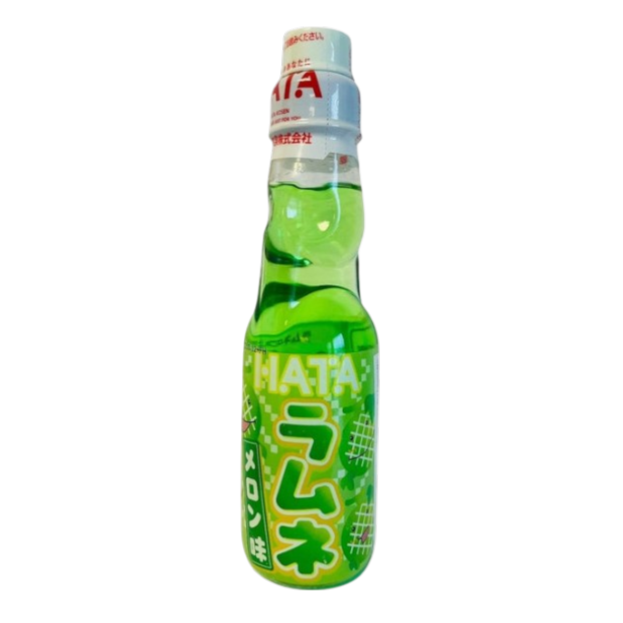 Limonade Japonaise à Bille Ramune Melon HATA – 200 ml