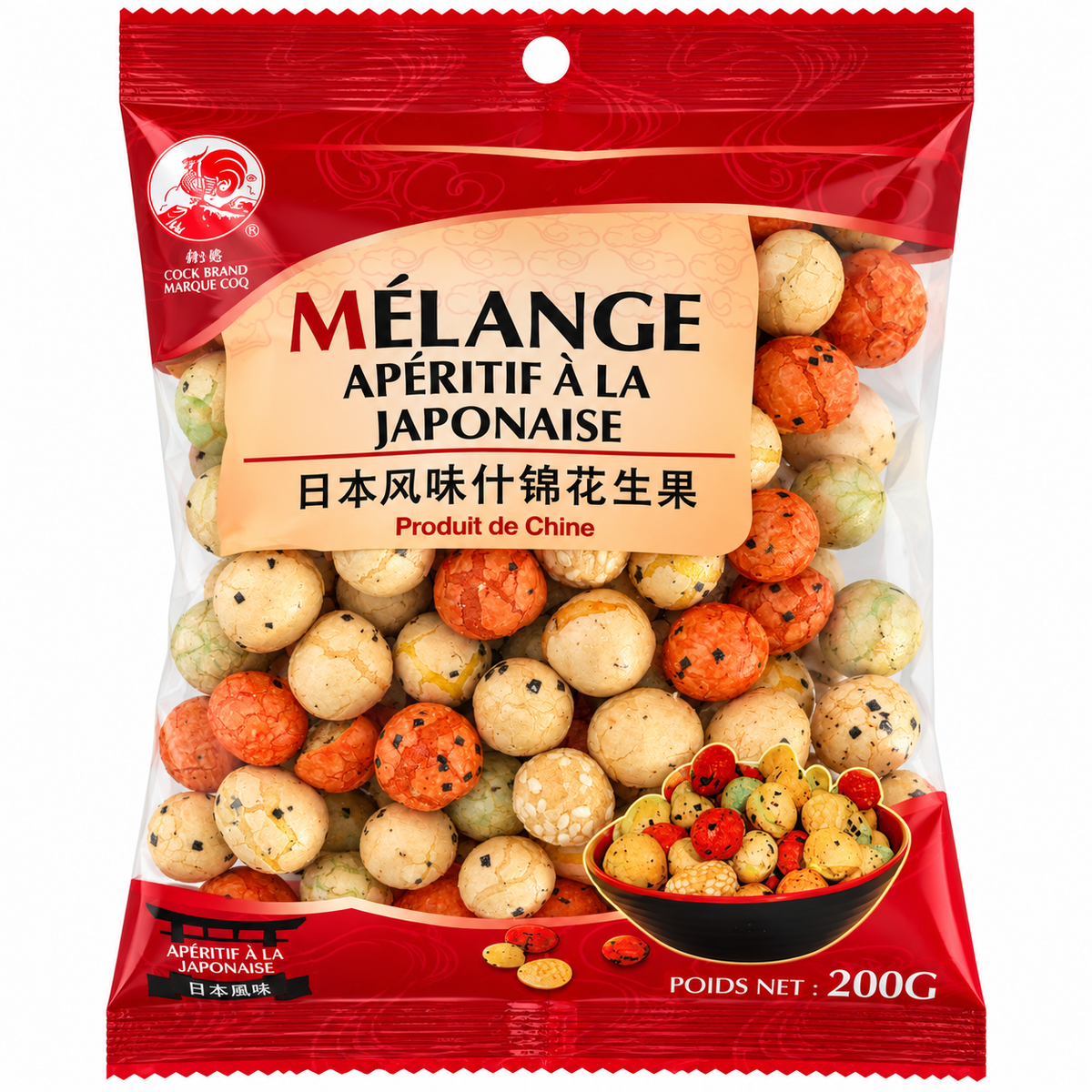 Mélange apéritif à la japonaise – 200 g