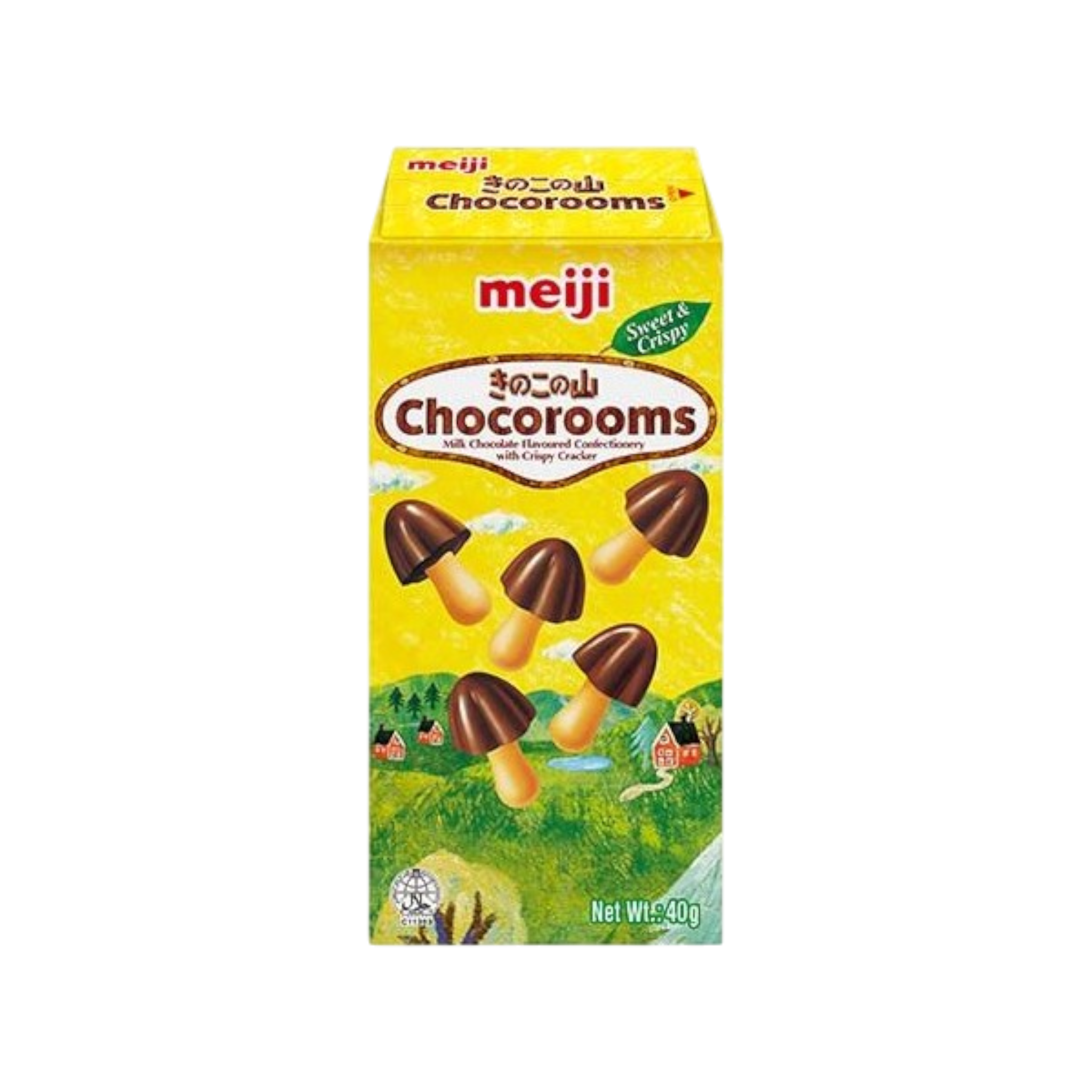 Chocorooms Meiji – Biscuits Champignons au Chocolat 🍄