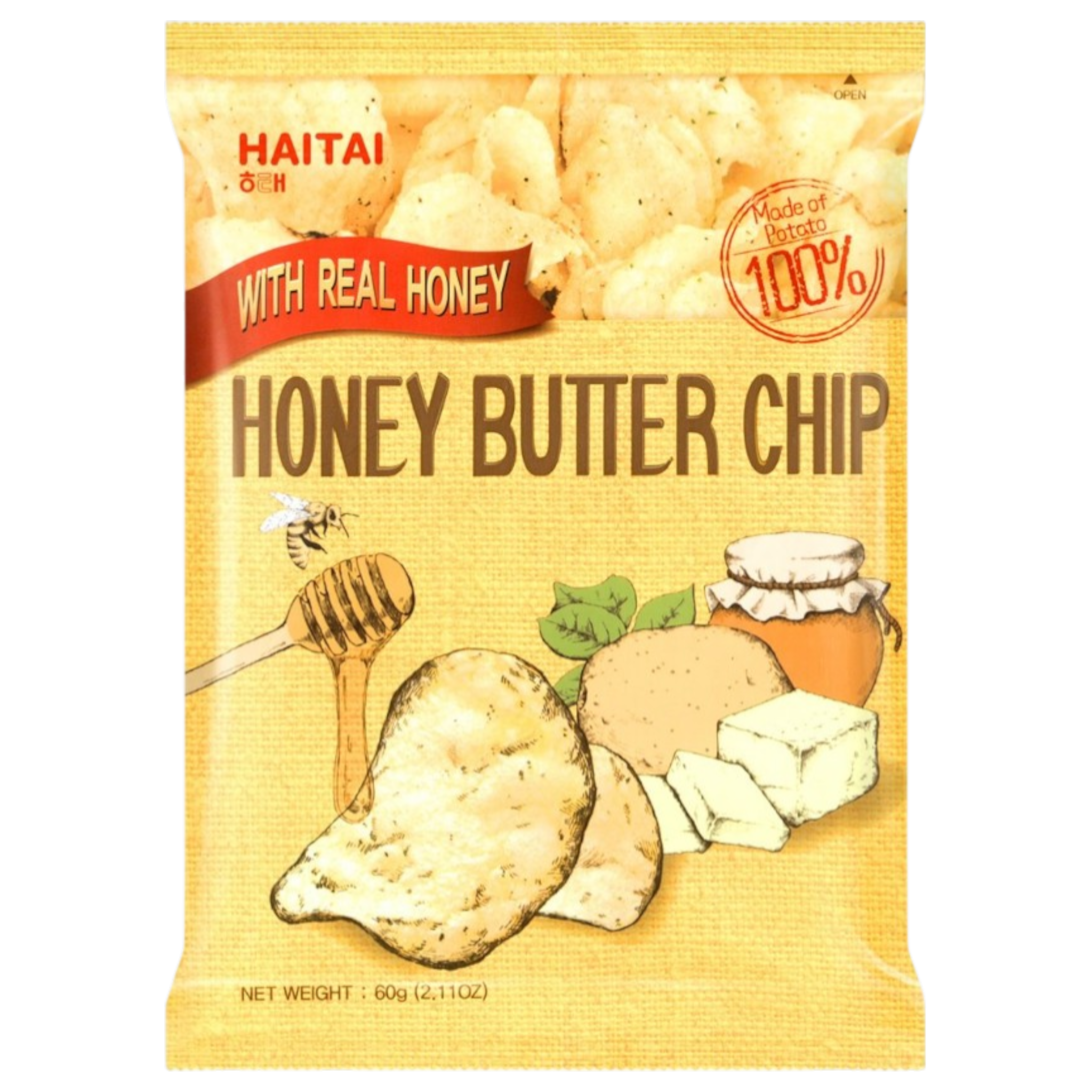 Chips Sweet & Salty – 60g – Haitai – Snack Coréen