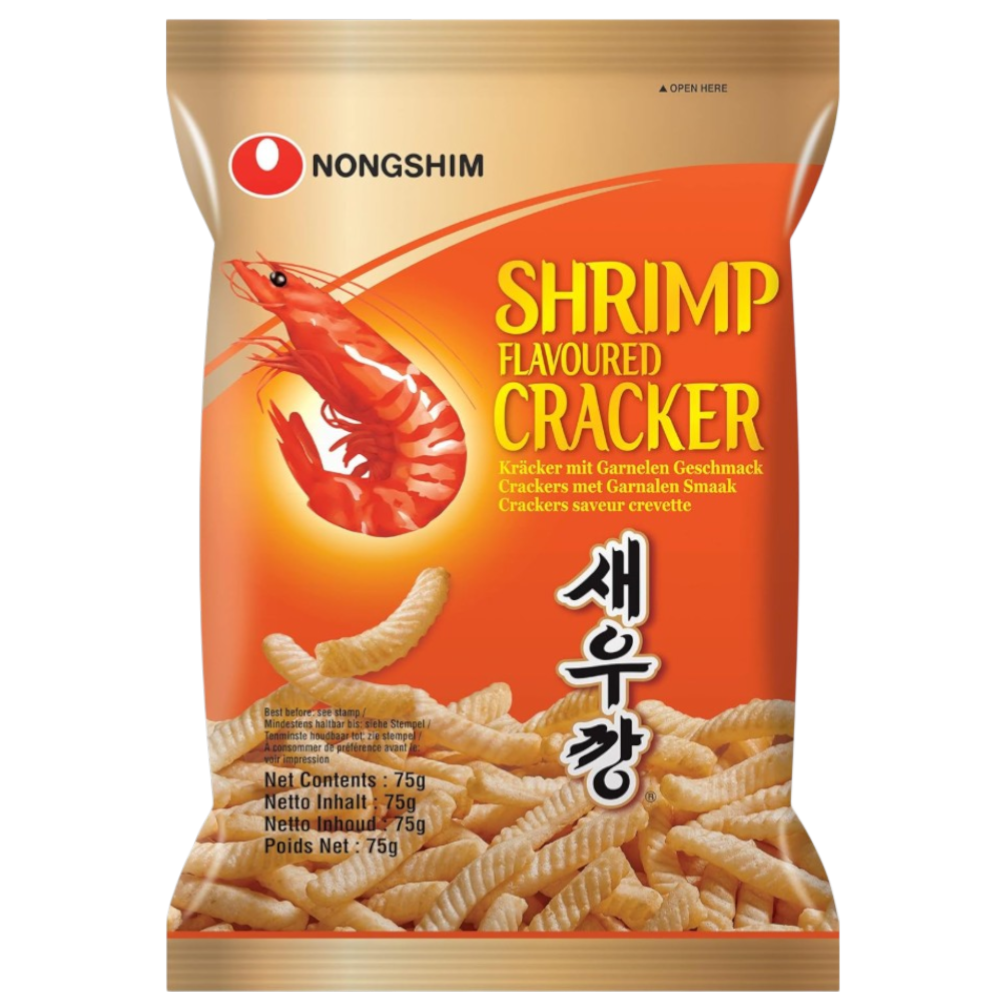 Chips aux Crevettes Nongshim – 75 g