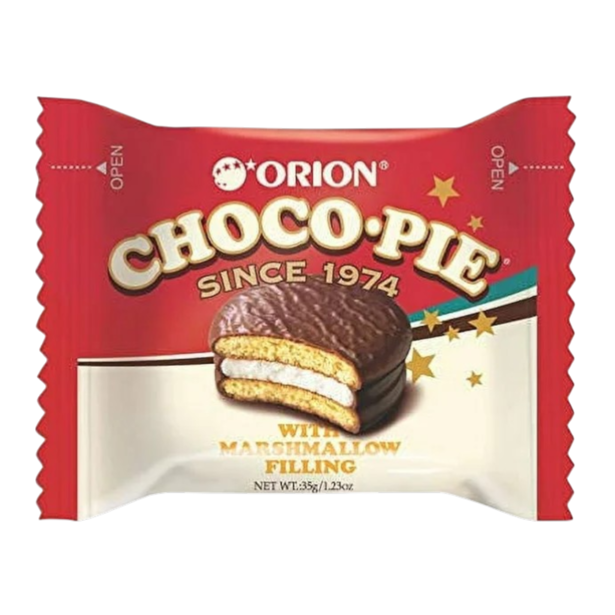 Génoise et cœur marshmallow x 12 – Orion – Choco Pie - 39g
