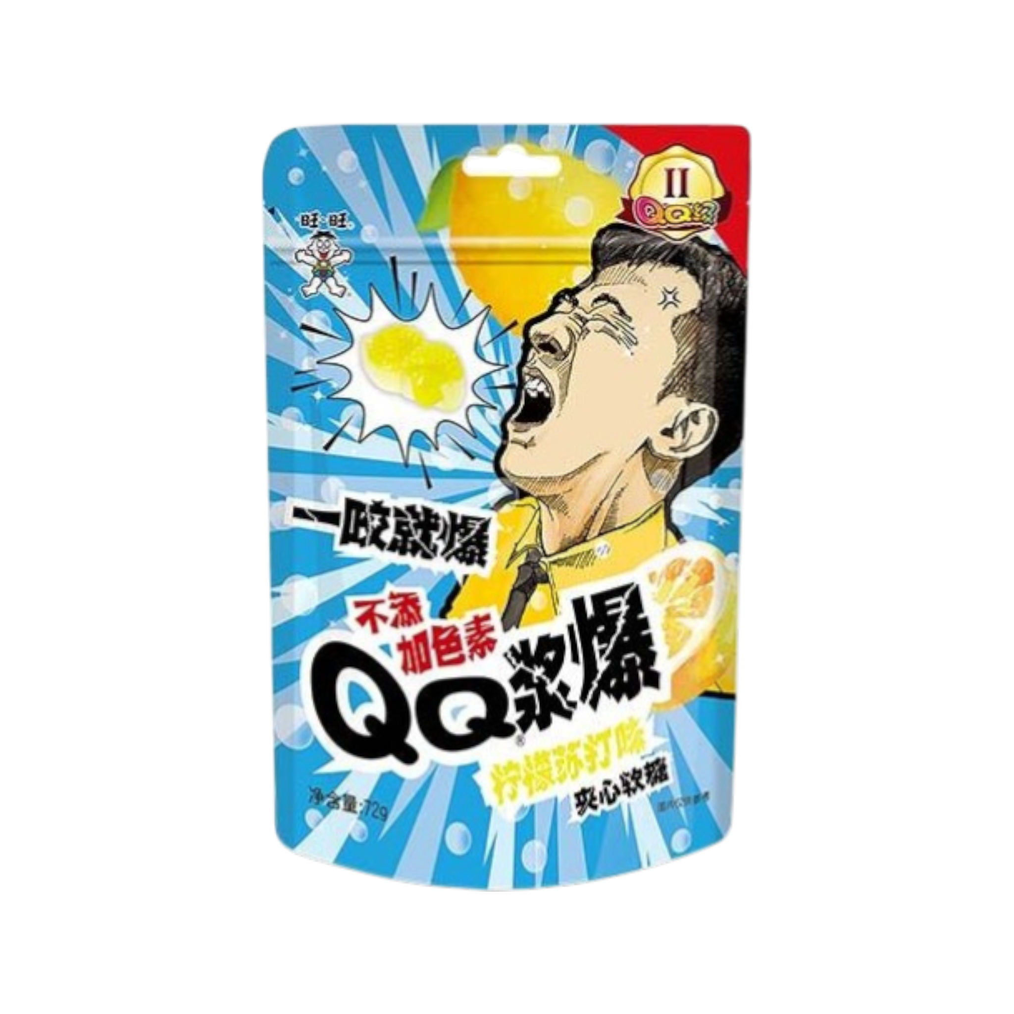 Bonbons QQ Explosion Citron Pétillant 72g 🍋💥