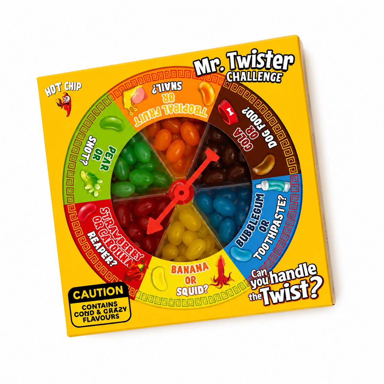 Mr. Twister Challenge – Le jeu de bonbons qui met vos papilles à l'épreuve !