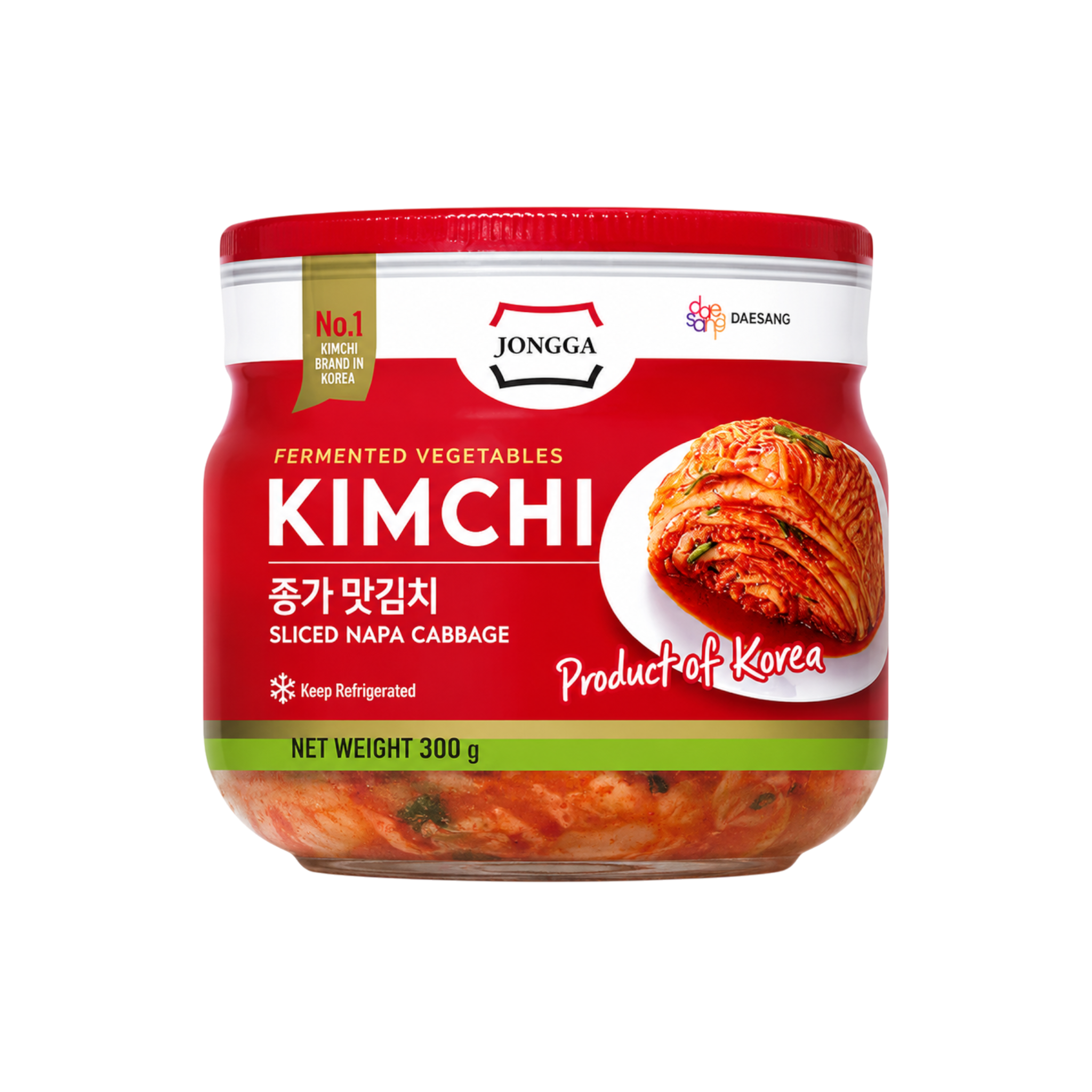 Kimchi Coréen Authentique – Jongga – 300 g
