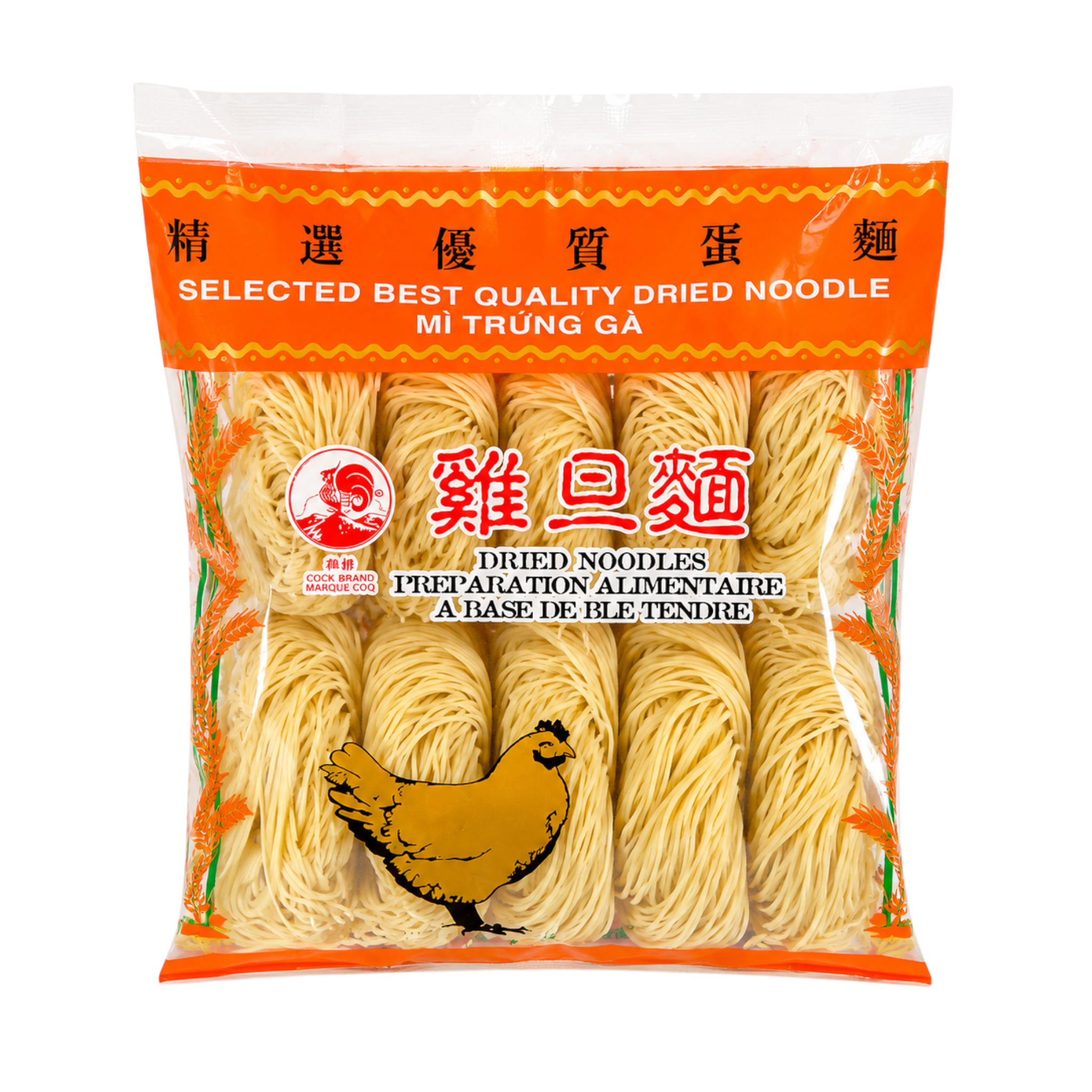 Nouilles aux Œufs Chinoises "Coq" – Mì Trứng Gà