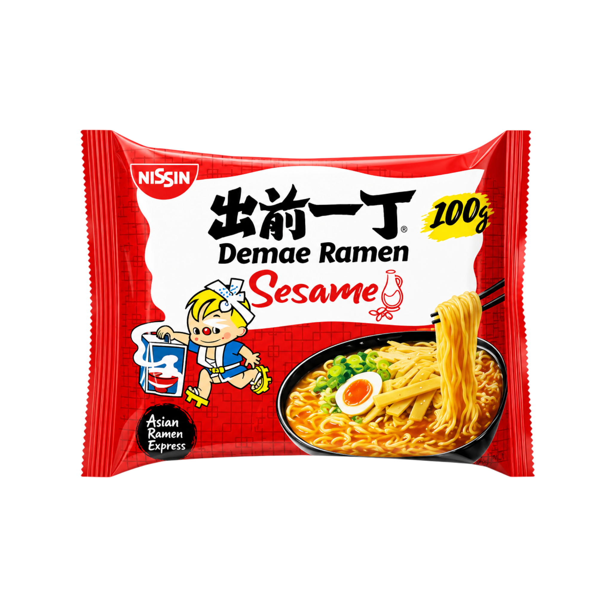 Nouilles Instantanées Demae Ramen Sésame – Nissin – 100 g