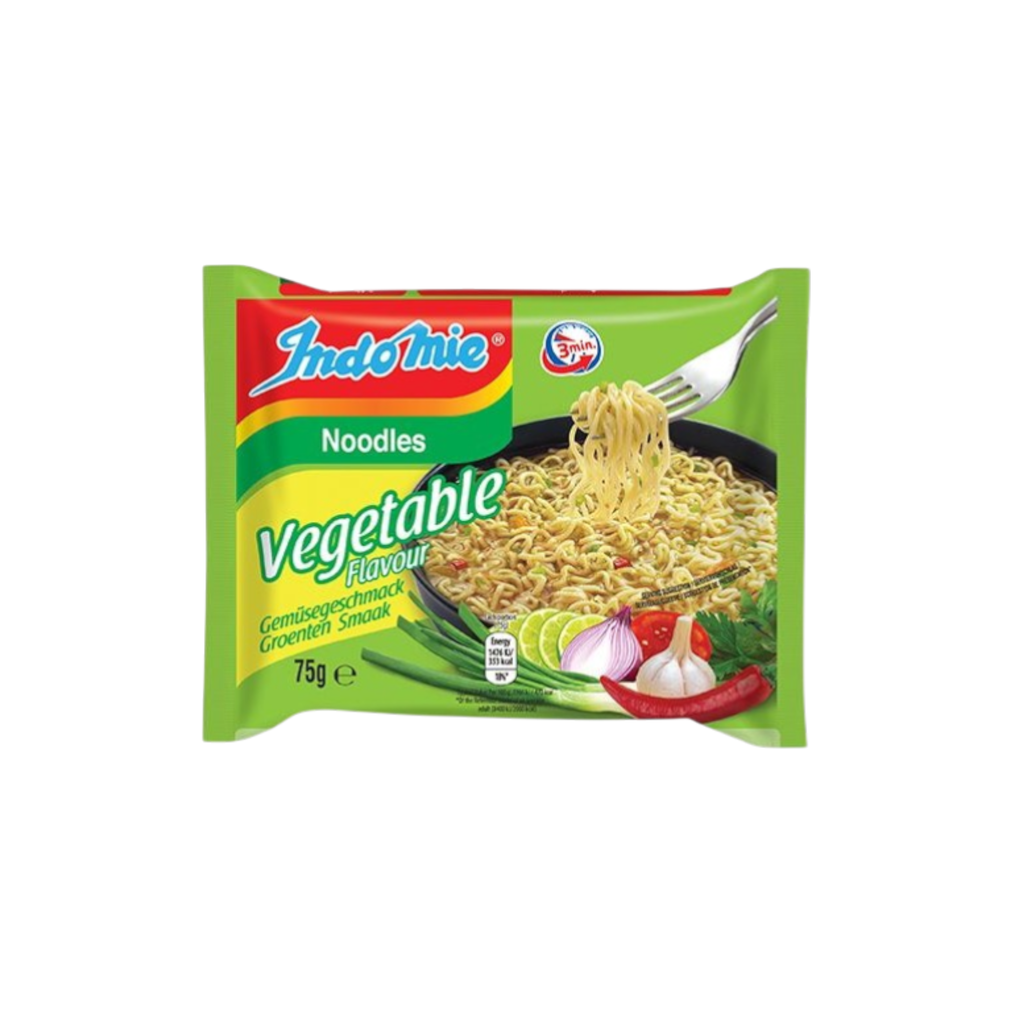 Nouilles Instantanées Saveur Légumes Indomie – 75 g