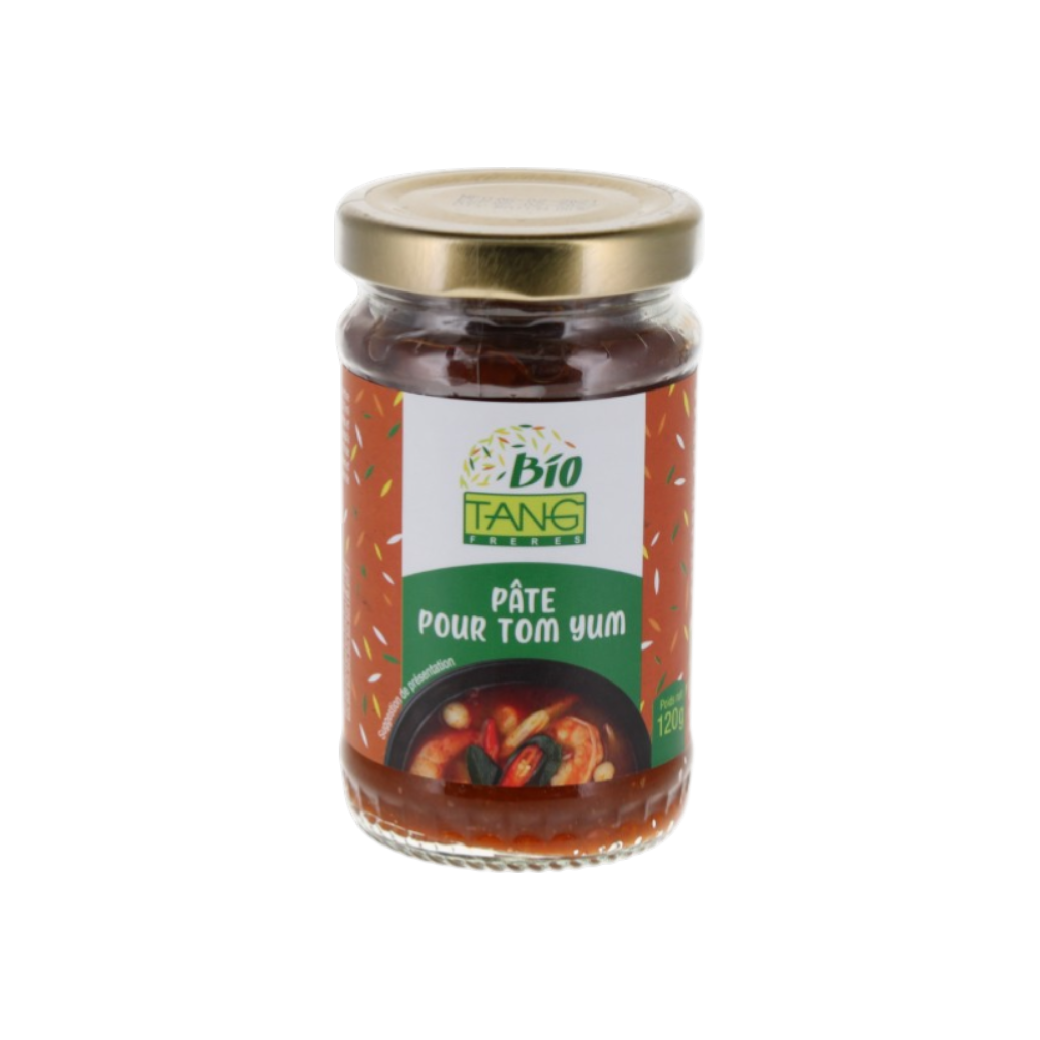 Pâte pour Tom Yum Bio Bio Tang – 120 g