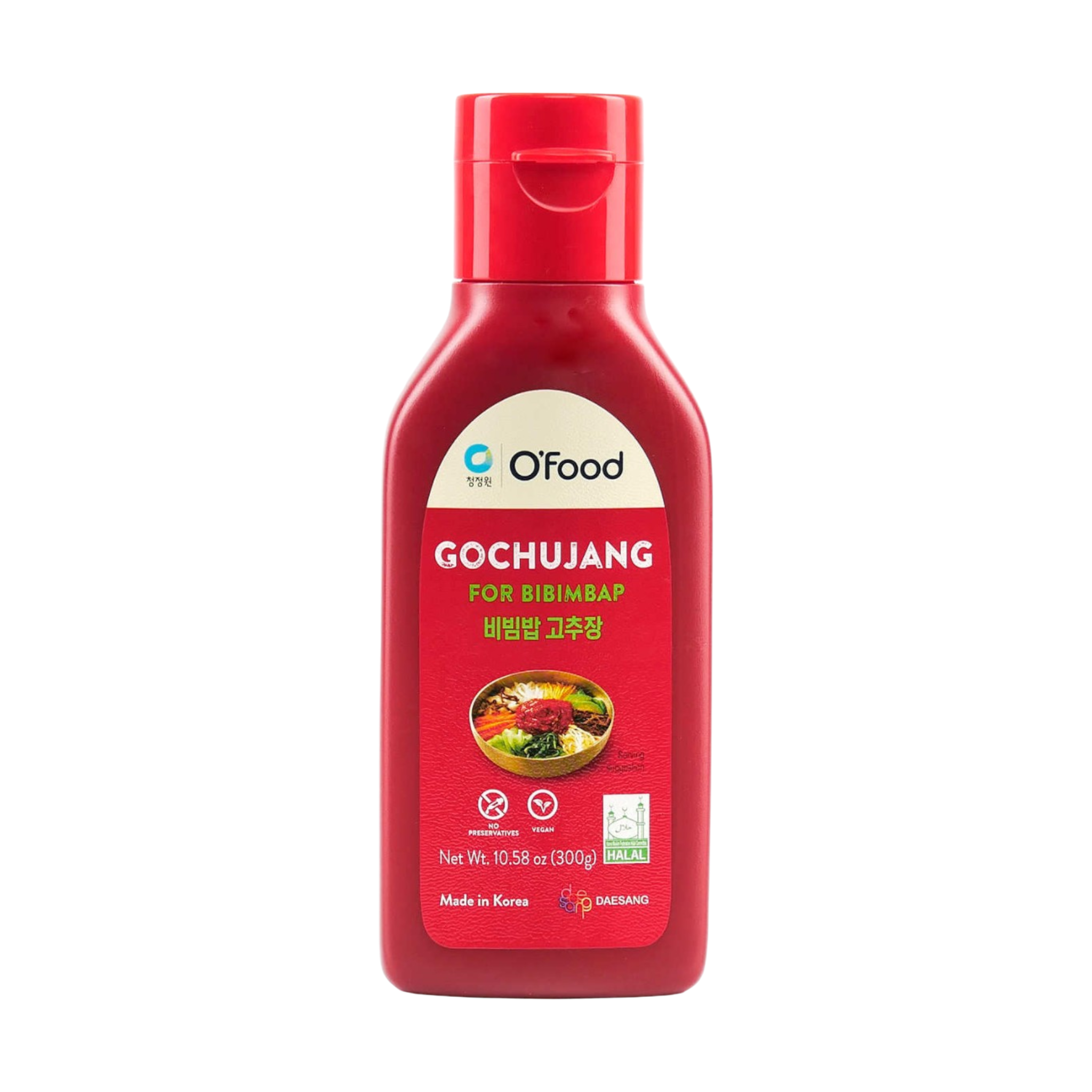 Pâte de Piment Coréenne Fermentée Gochujang O'Food – 300 g