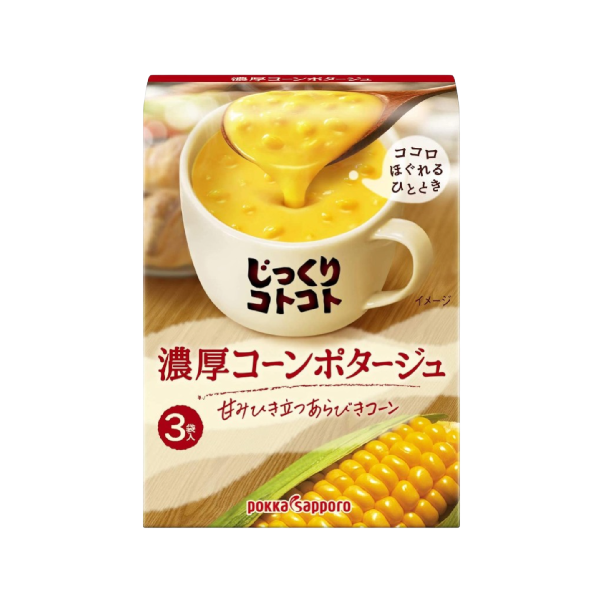 Soupe Japonaise au Maïs – Jikkuri Kotokoto (x3)