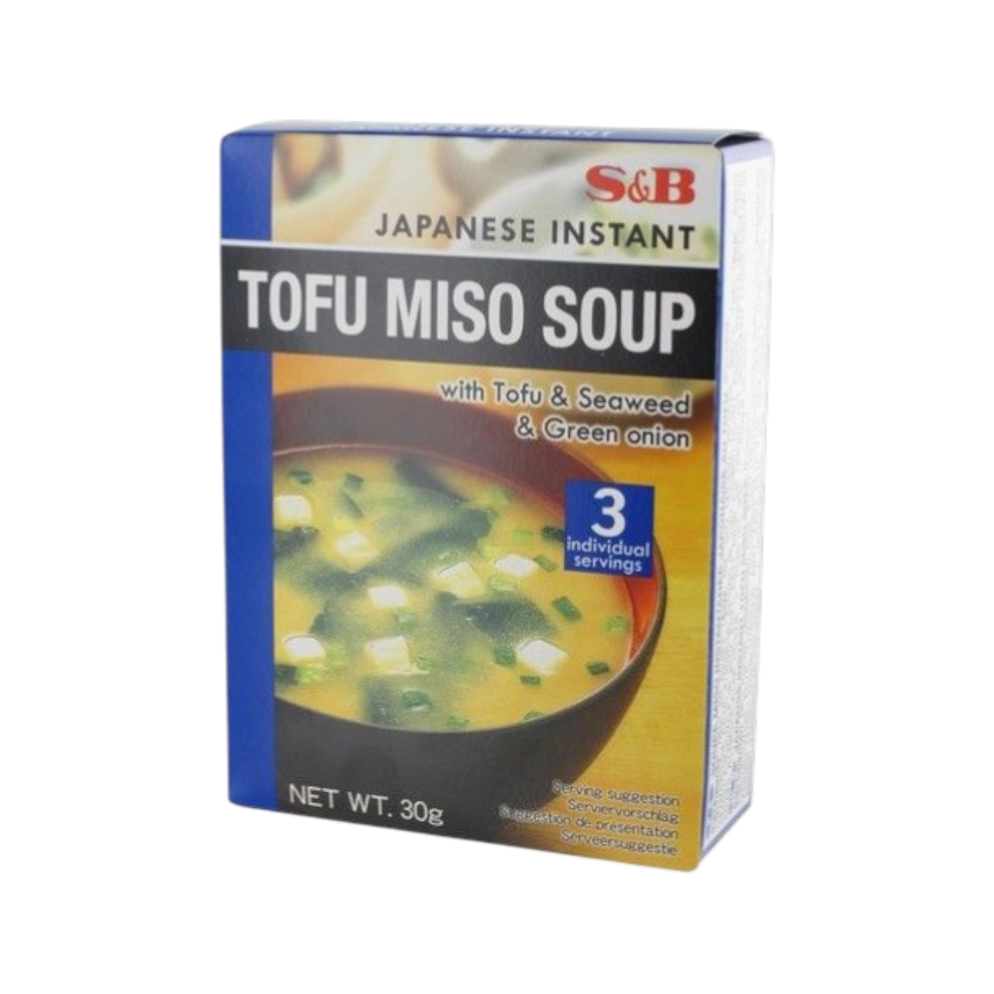 Soupe miso tofu x3 – S&B