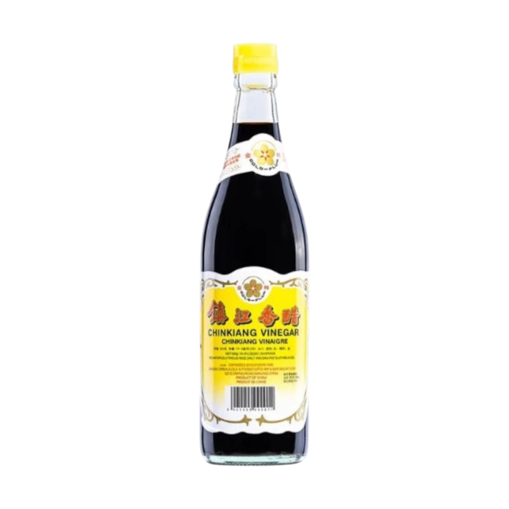 Vinaigre Noir Chinois Chinkiang Gold Plum – 550 ml